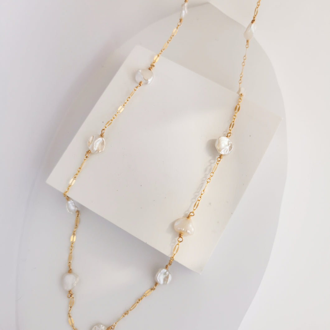 Gia keshi pearl necklace HN009
