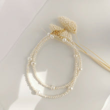 Load image into Gallery viewer, Julia pearl necklace | Gold filled freshwater pearl HN022
