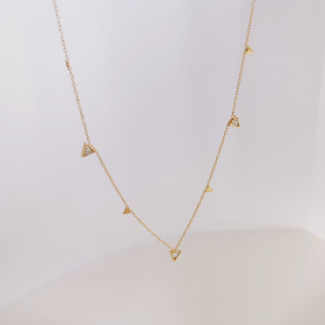 Irene Dainty Station necklace N023