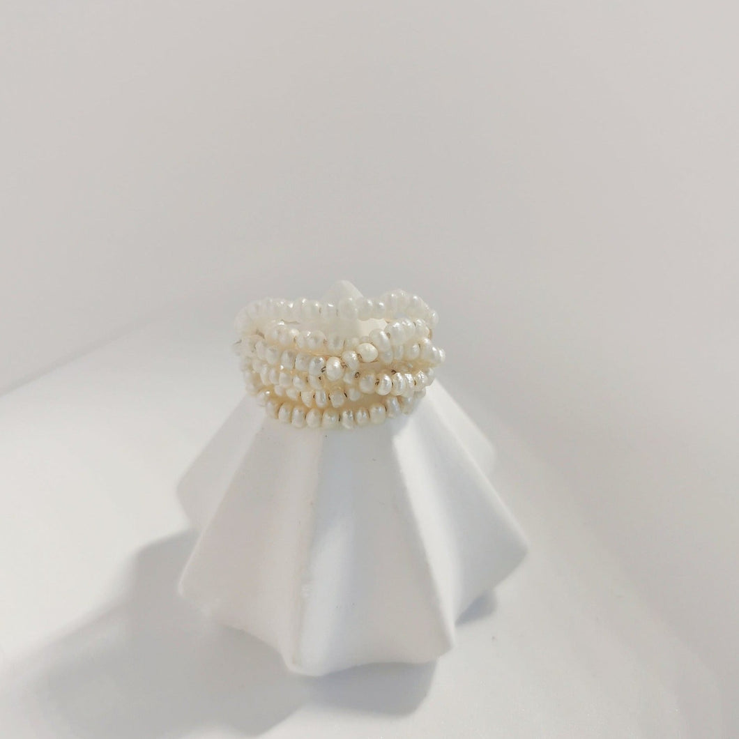 HR020 Blossom pearl ring