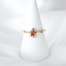 Load image into Gallery viewer, R021 Garnet ring
