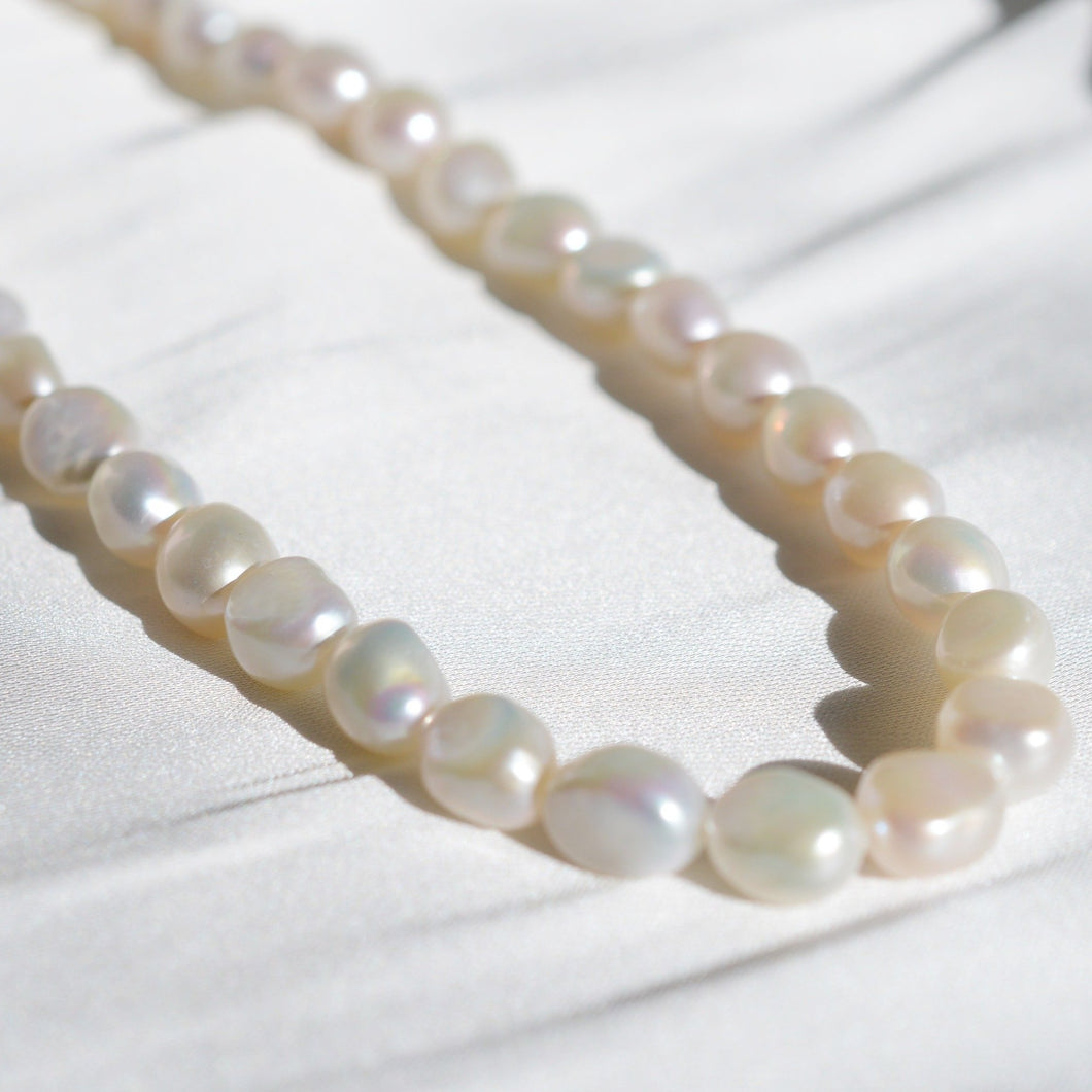N015 Freshwater Pearl Beaded Necklace