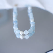 Load image into Gallery viewer, HN008 Aquamarine necklace
